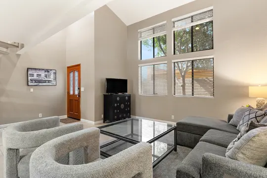 Old Town Lofts, Unit 1 — living and dining space