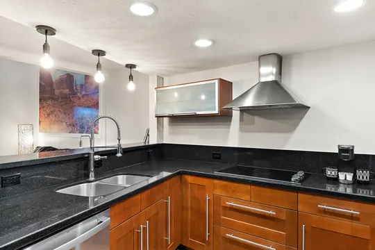 Old Town Lofts, Unit 2 — kitchen