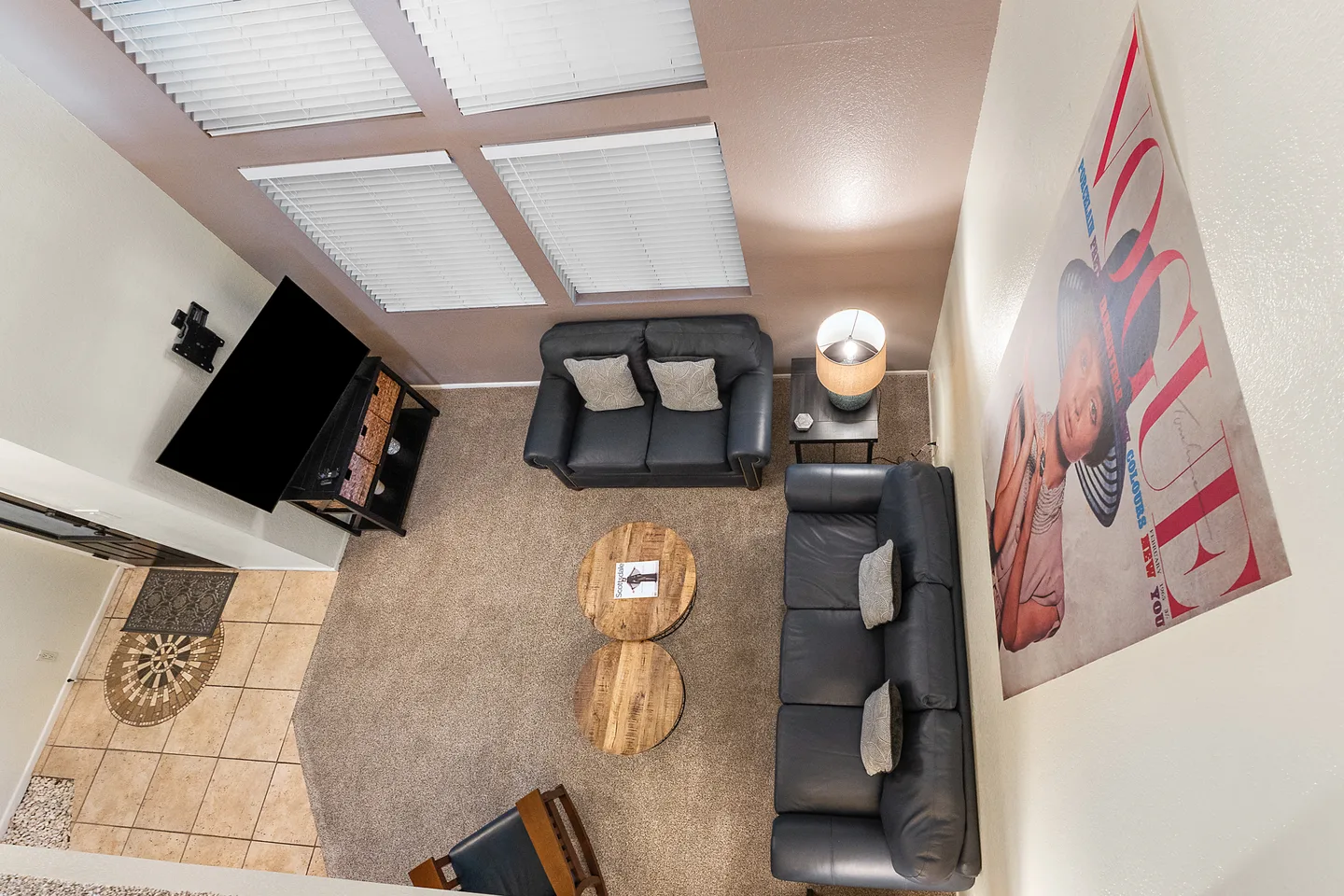 Old Town Lofts, Unit 3 — living and dining space