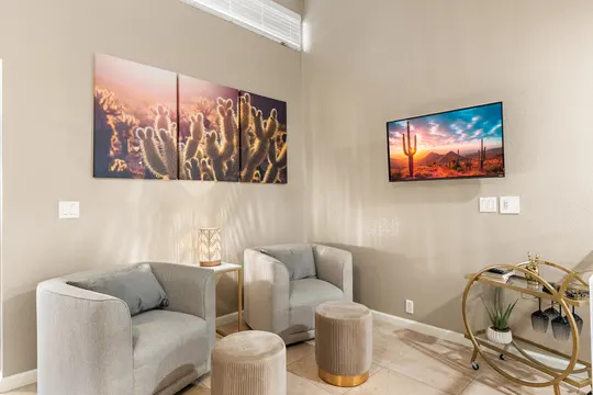Old Town Lofts, Unit 1 — living and dining space