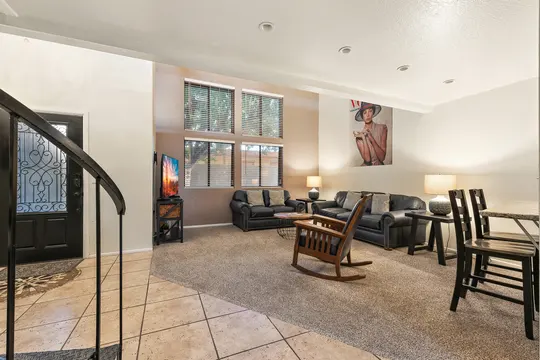 Old Town Lofts, Unit 3 — living and dining space